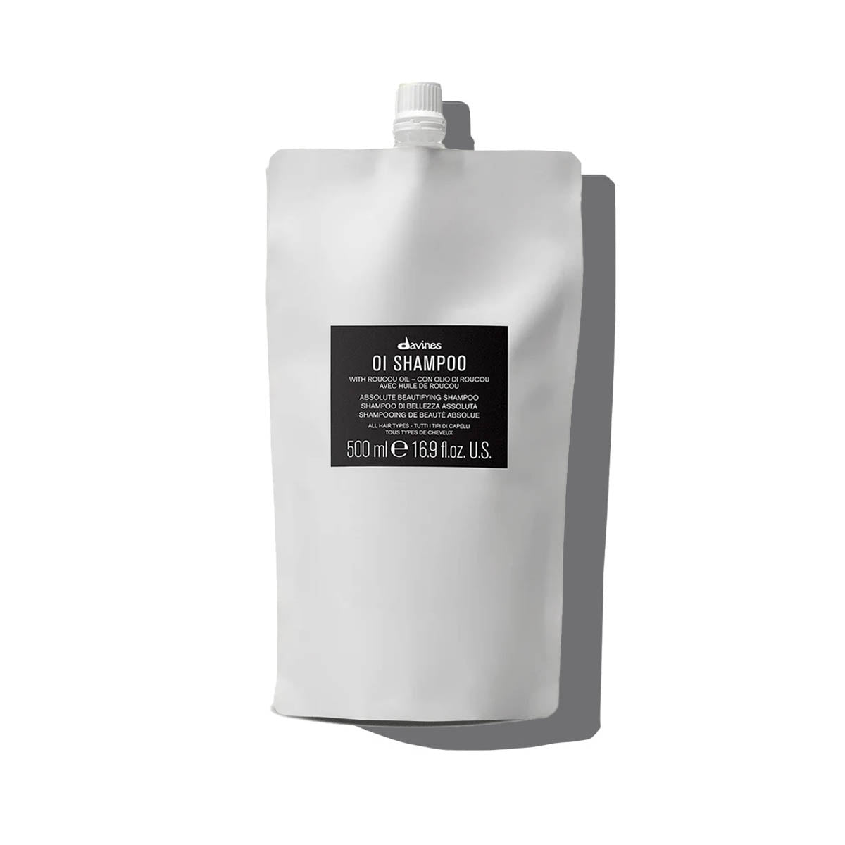 Oi Shampoo Refill Pouch - Davines hair care at Solvi Salon, Boise, Idaho
