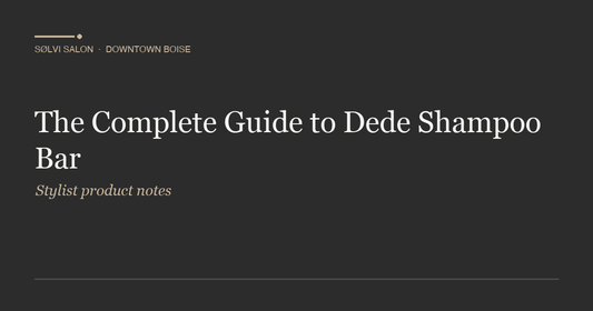 The Complete Guide to Dede Shampoo Bar