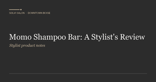 Momo Shampoo Bar: A Stylist's Review
