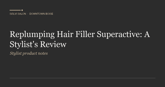Replumping Hair Filler Superactive: A Stylist's Review