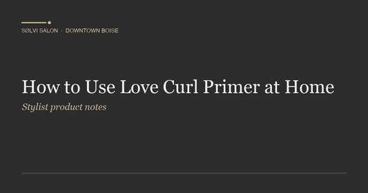 How to Use Love Curl Primer at Home