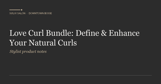 Love Curl Bundle: Define & Enhance Your Natural Curls