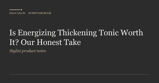 Is Energizing Thickening Tonic Worth It? Our Honest Take