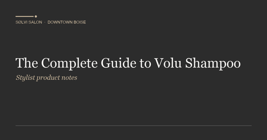 The Complete Guide to Volu Shampoo