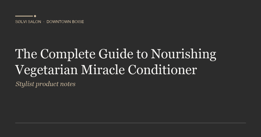 The Complete Guide to Nourishing Vegetarian Miracle Conditioner