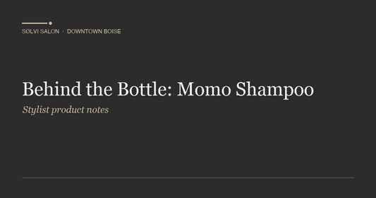 Behind the Bottle: Momo Shampoo