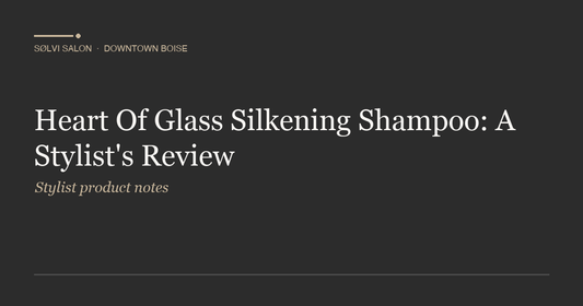 Heart Of Glass Silkening Shampoo: A Stylist's Review