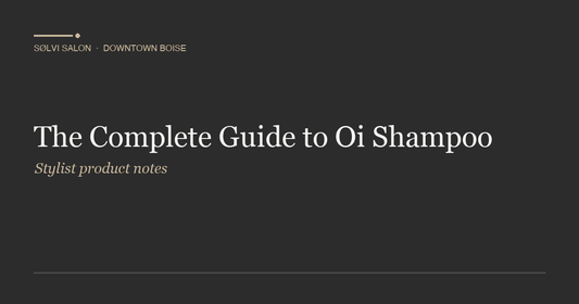 The Complete Guide to Oi Shampoo