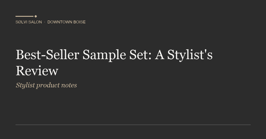 Best-Seller Sample Set: A Stylist's Review