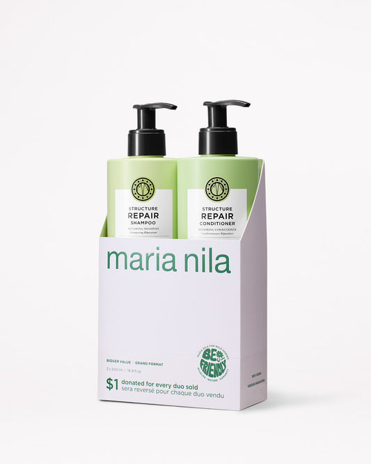 Structure Repair Care Duo - Maria Nila hair care at Solvi Salon, Boise, Idaho