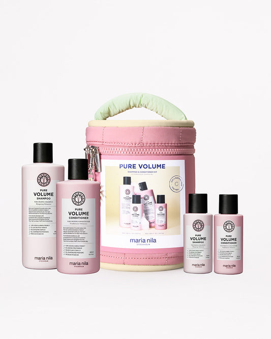 Pure Volume Beauty Bag - Maria Nila hair care at Solvi Salon, Boise, Idaho