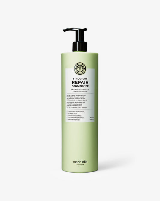 Structure Repair Conditioner Liter - Maria Nila hair care at Solvi Salon, Boise, Idaho