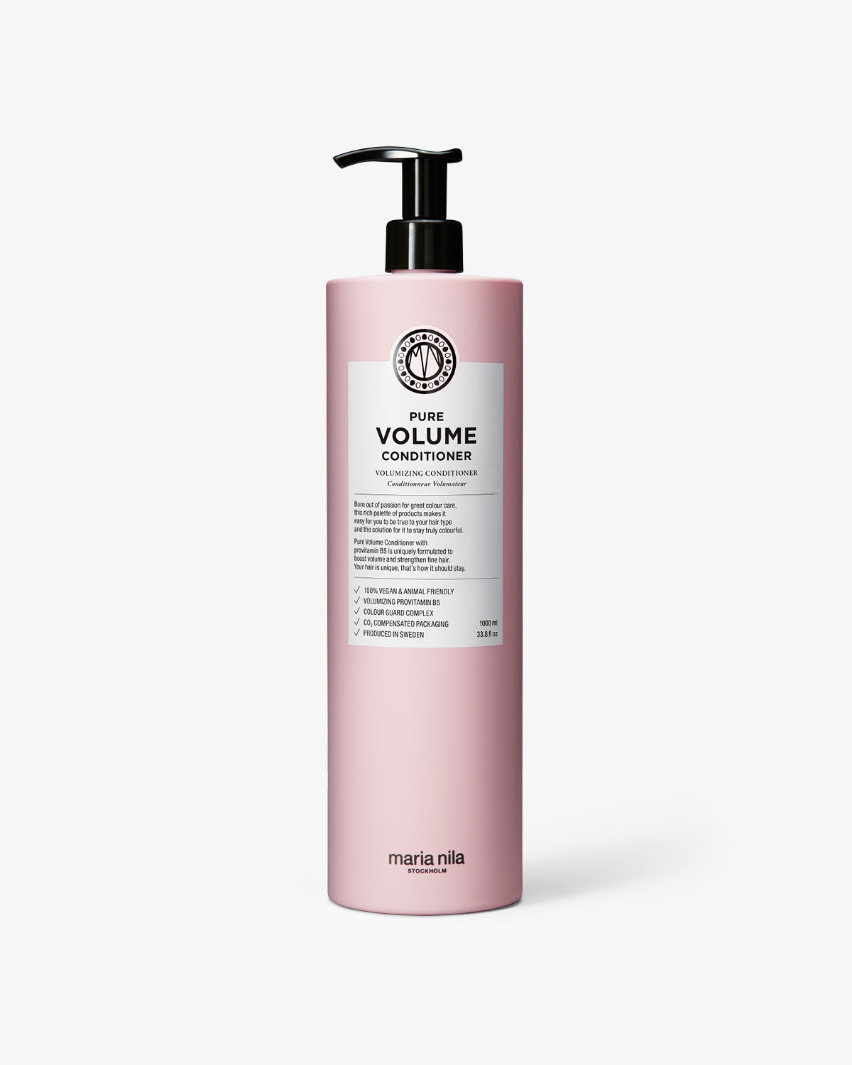 Pure Volume Conditioner Liter - Maria Nila hair care at Solvi Salon, Boise, Idaho