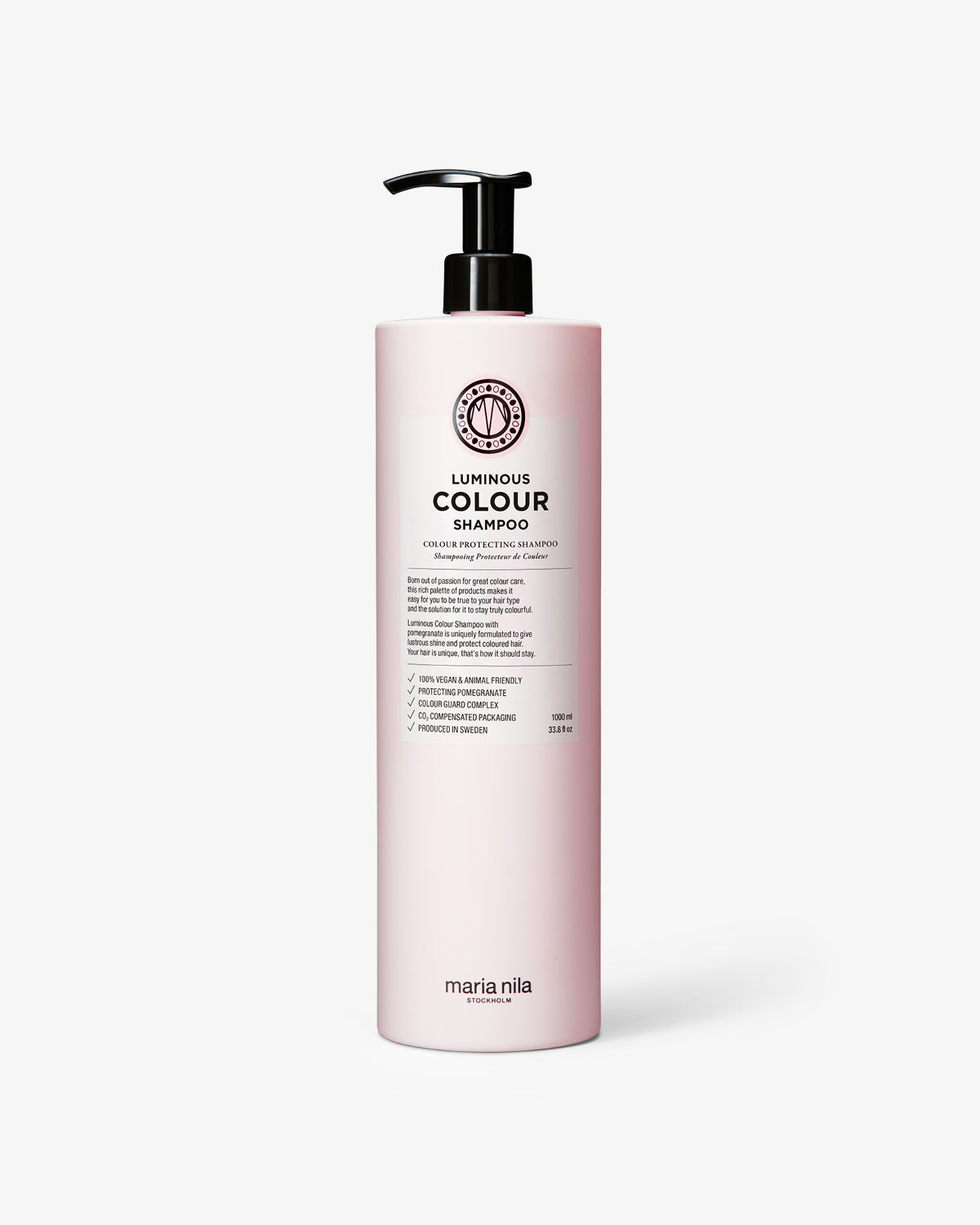 Luminous Color Shampoo - Liter - Maria Nila hair care at Solvi Salon, Boise, Idaho