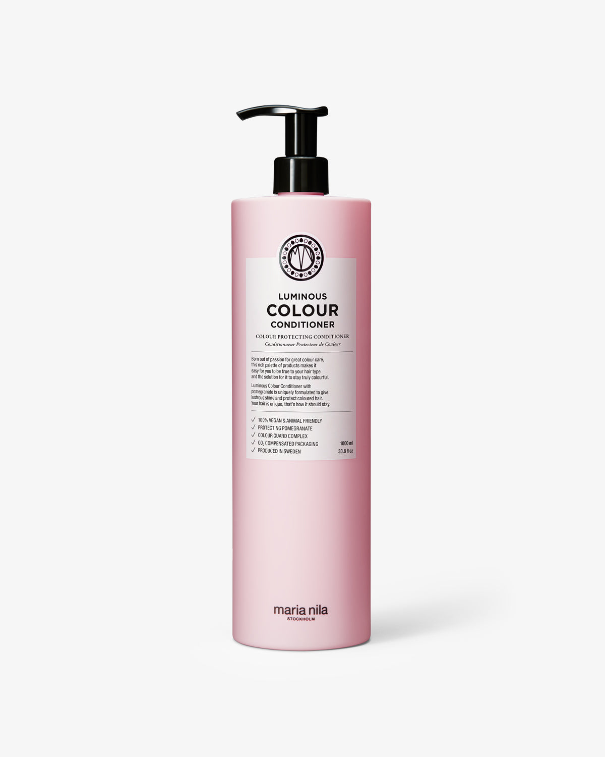 Luminous Color Conditioner - Liter - Maria Nila hair care at Solvi Salon, Boise, Idaho