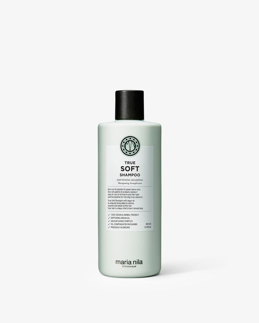 True Soft Shampoo - Maria Nila hair care at Solvi Salon, Boise, Idaho