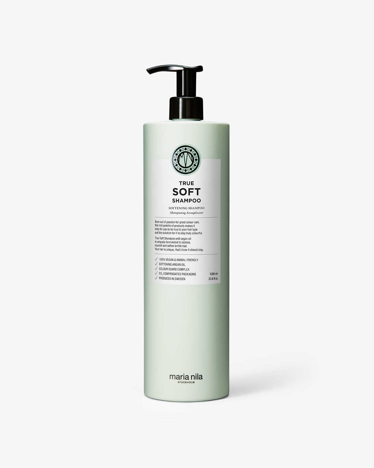 True Soft Shampoo Liter - Maria Nila hair care at Solvi Salon, Boise, Idaho