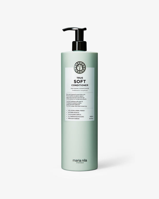 True Soft Conditioner Liter - Maria Nila hair care at Solvi Salon, Boise, Idaho