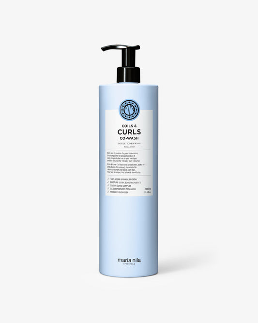Coils & Curls Co-wash Liter - Maria Nila hair care at Solvi Salon, Boise, Idaho