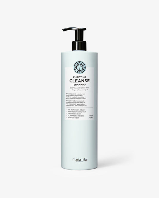 Purifying Cleanse Shampoo Liter - Maria Nila hair care at Solvi Salon, Boise, Idaho