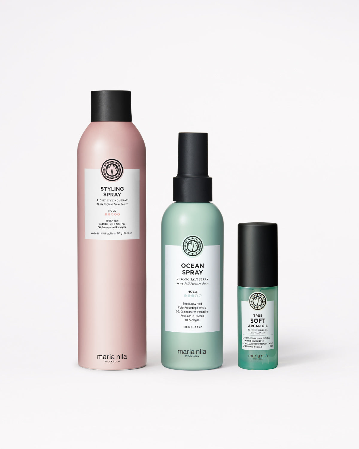 Beach Waves Set - Maria Nila hair care at Solvi Salon, Boise, Idaho
