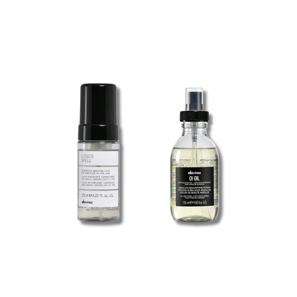 The Blowout Bundle - Davines hair care at Solvi Salon, Boise, Idaho