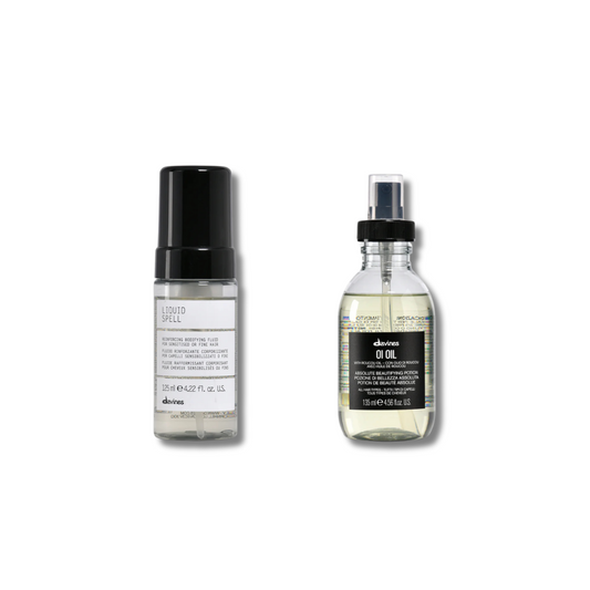 The Blowout Bundle - Davines hair care at Solvi Salon, Boise, Idaho