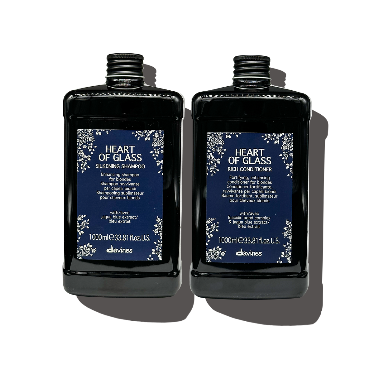 Heart of Glass Liter Bundle - Davines hair care at Solvi Salon, Boise, Idaho
