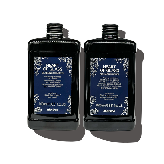 Heart of Glass Liter Bundle - Davines hair care at Solvi Salon, Boise, Idaho