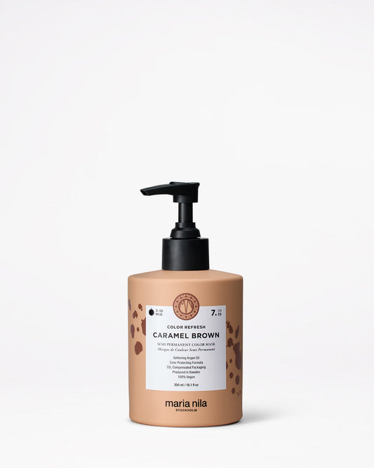 Color Refresh Caramel Brown - Maria Nila hair care at Solvi Salon, Boise, Idaho