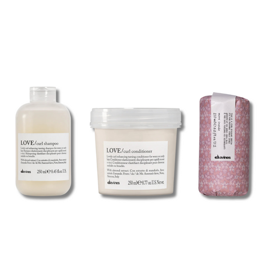 Love Curl Bundle: Define &amp; Enhance Your Natural Curls - Davines hair care at Solvi Salon, Boise, Idaho