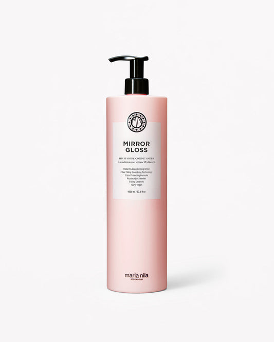 Mirror Gloss Conditioner Liter - Maria Nila hair care at Solvi Salon, Boise, Idaho