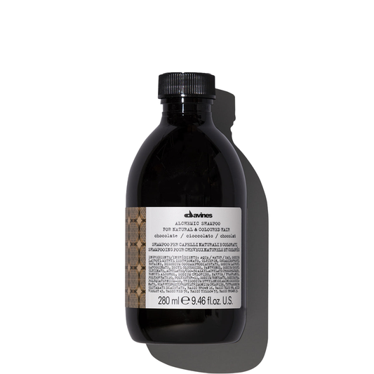 Alchemic Shampoo Chocolate - Davines hair care at Solvi Salon, Boise, Idaho
