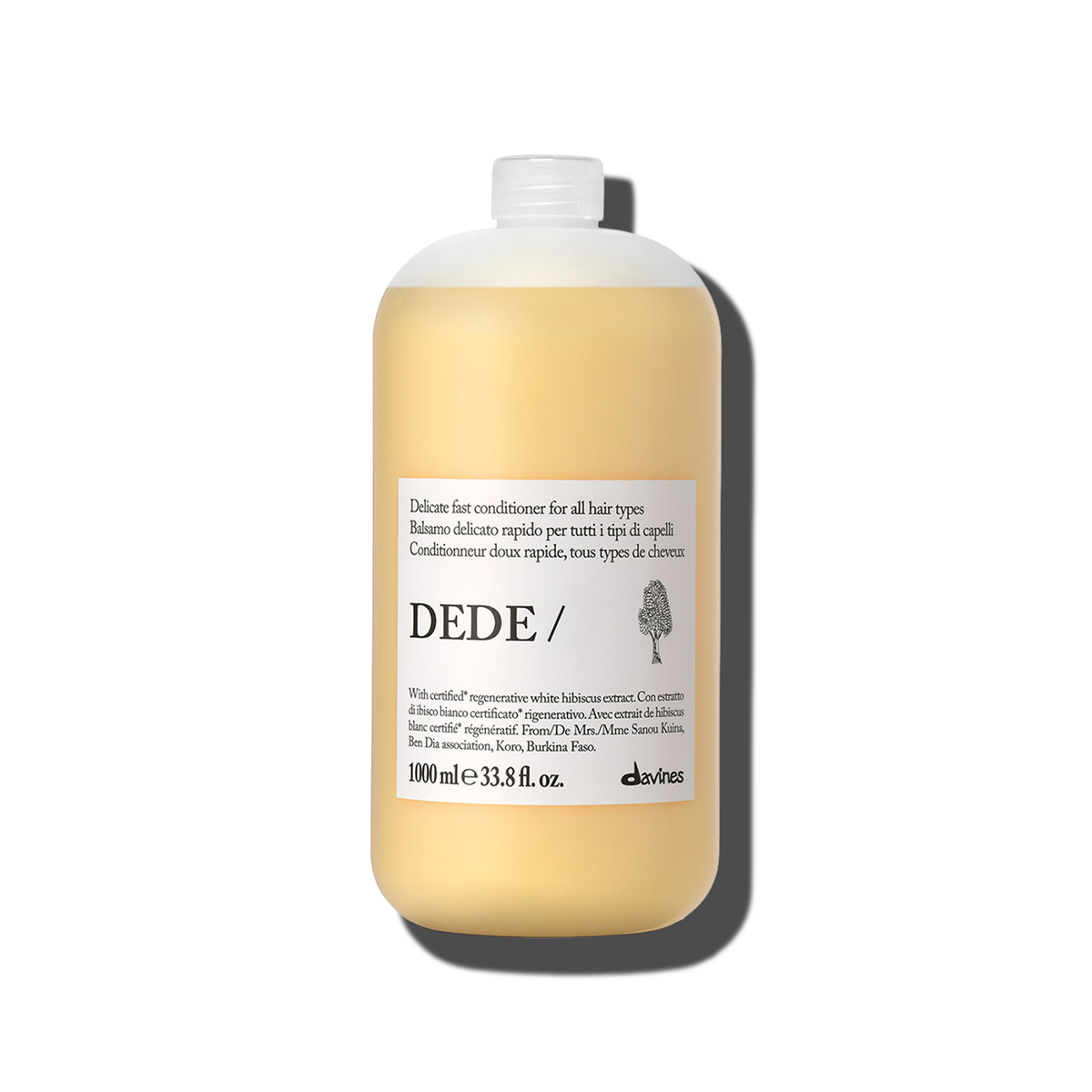 Dede Conditioner liter size - Davines hair care at Solvi Salon, Boise, Idaho