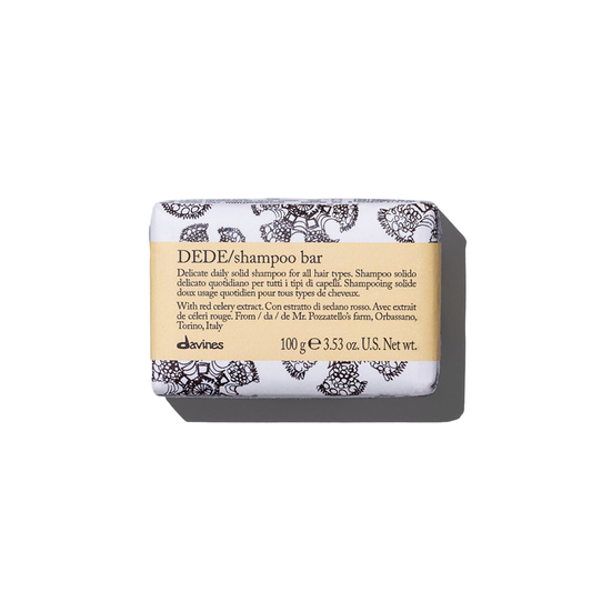 Dede Shampoo Bar - Davines hair care at Solvi Salon, Boise, Idaho
