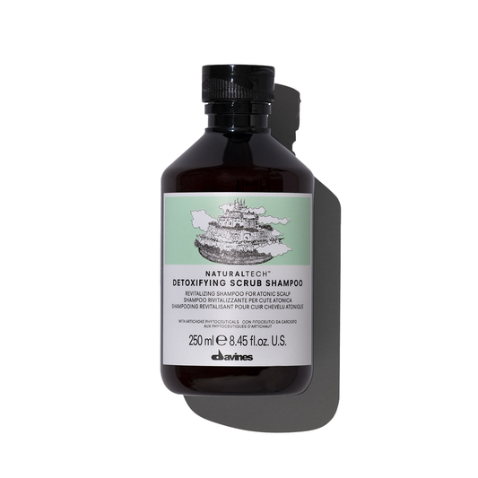 Detoxifying Scrub Shampoo standard size - Davines hair care at Solvi Salon, Boise, Idaho