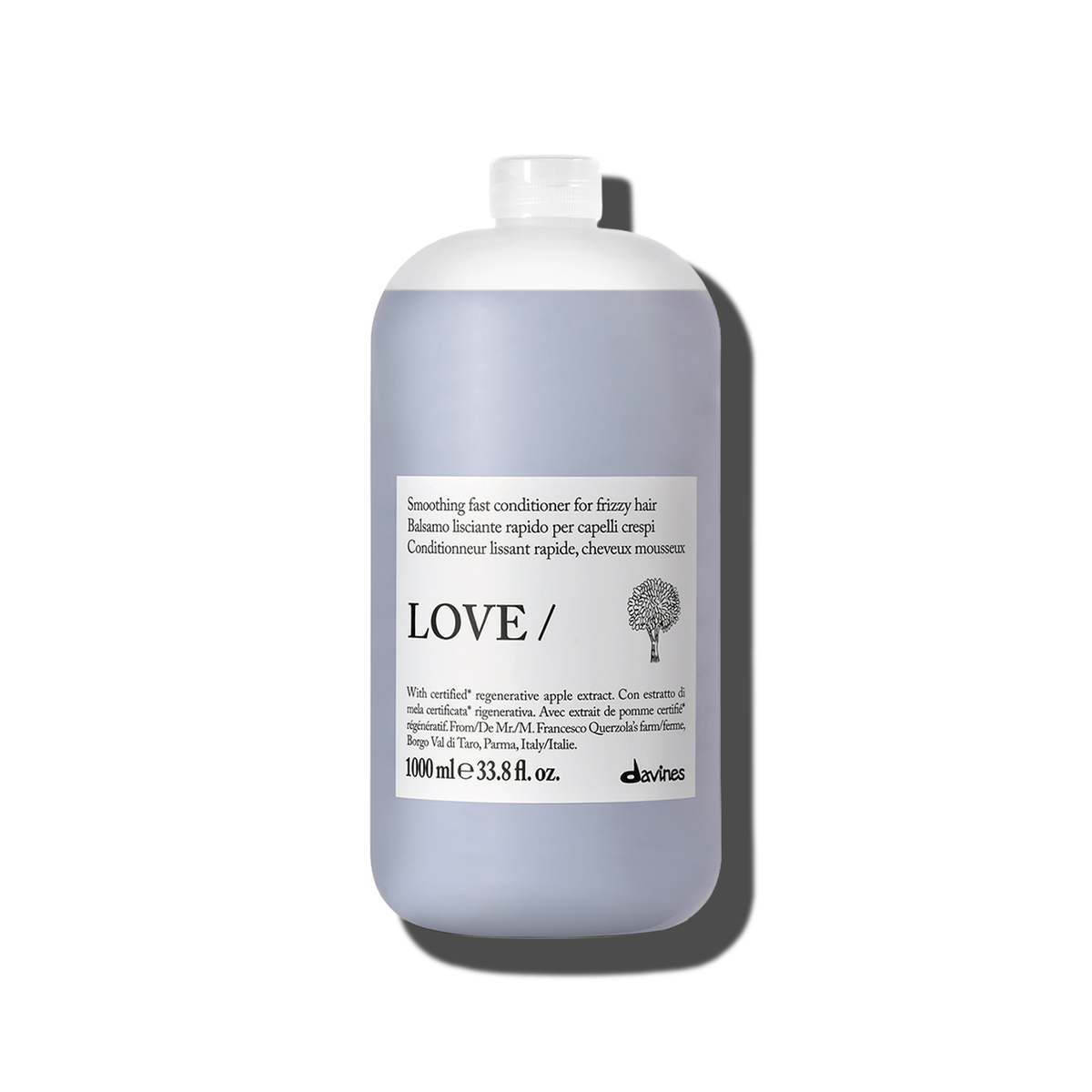 Love Smoothing Conditioner liter size - Davines hair care at Solvi Salon, Boise, Idaho