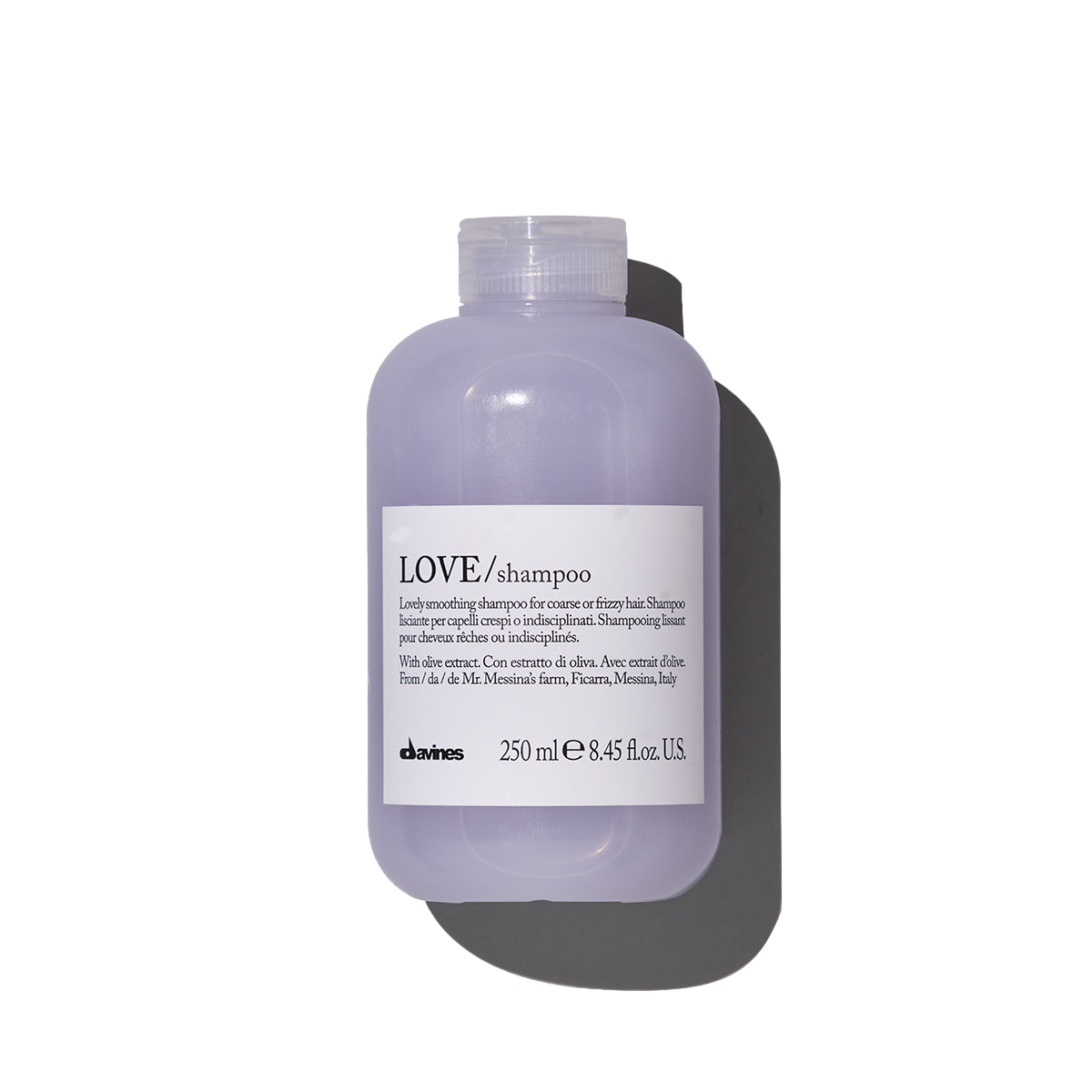 Love Smoothing Shampoo standard size - Davines hair care at Solvi Salon, Boise, Idaho