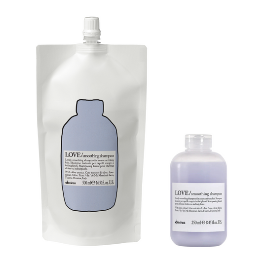 Love Smoothing Refill Pouch Set - Davines hair care at Solvi Salon, Boise, Idaho
