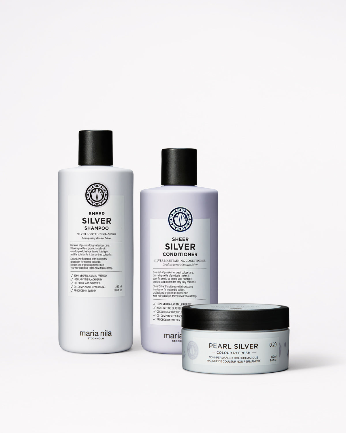 Anti-Brass Set - Maria Nila hair care at Solvi Salon, Boise, Idaho
