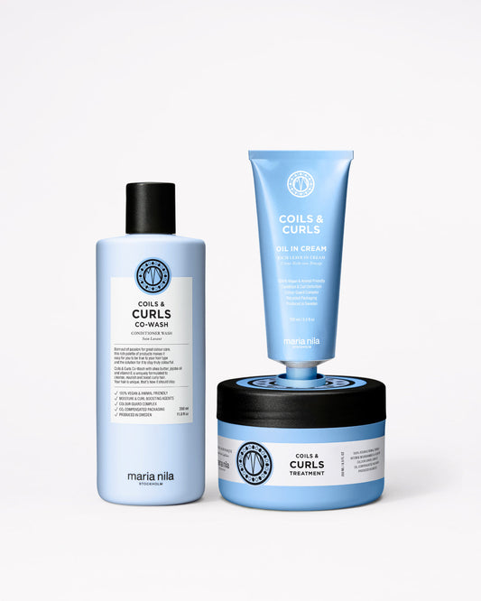 Curls Made Easy Set - Maria Nila hair care at Solvi Salon, Boise, Idaho
