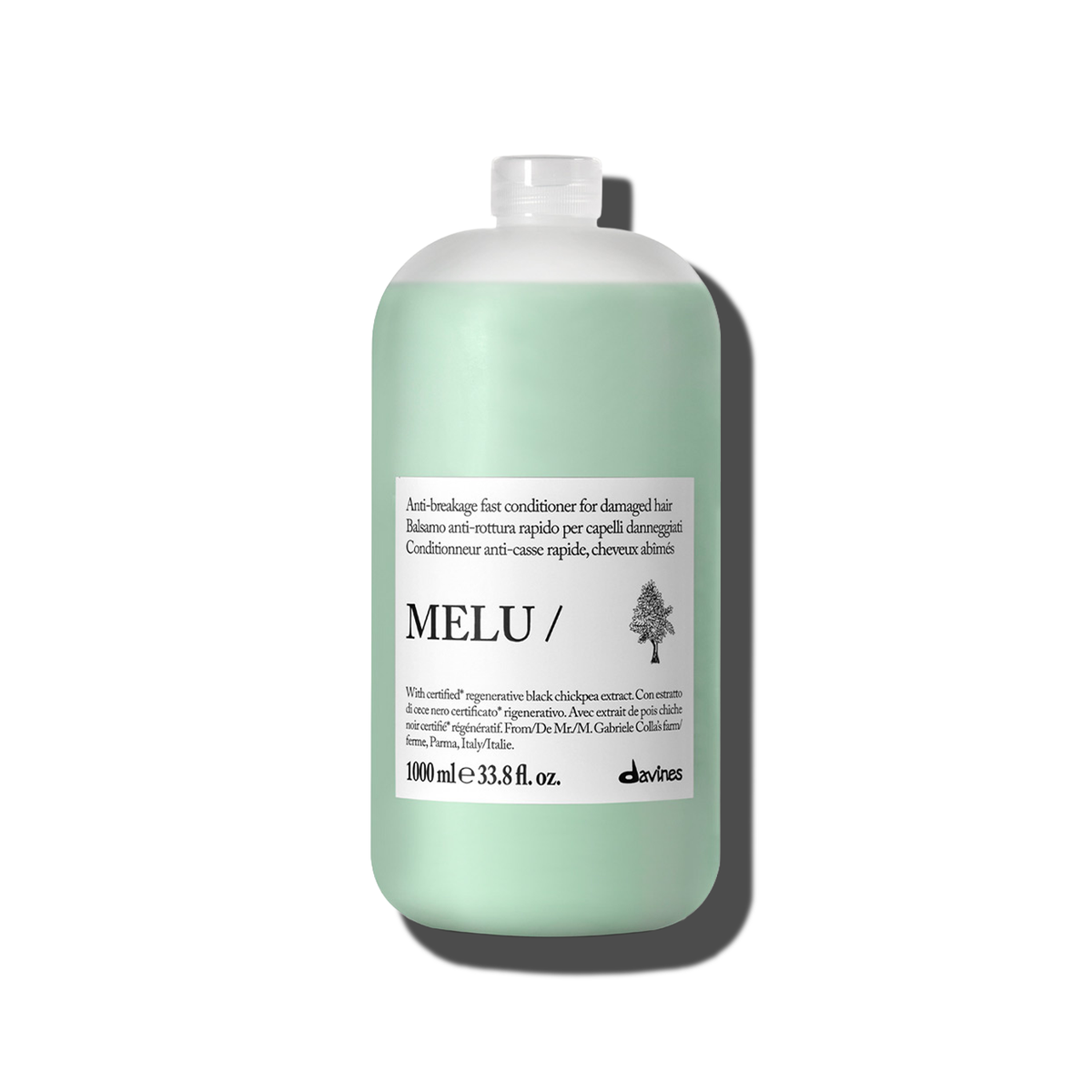 Melu Conditioner liter size - Davines hair care at Solvi Salon, Boise, Idaho