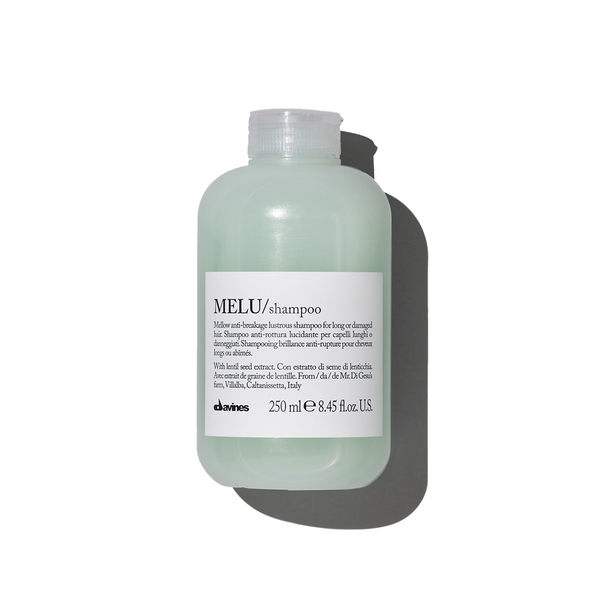 Melu Shampoo standard size - Davines hair care at Solvi Salon, Boise, Idaho