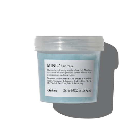 Minu Hair Mask standard size - Davines hair care at Solvi Salon, Boise, Idaho
