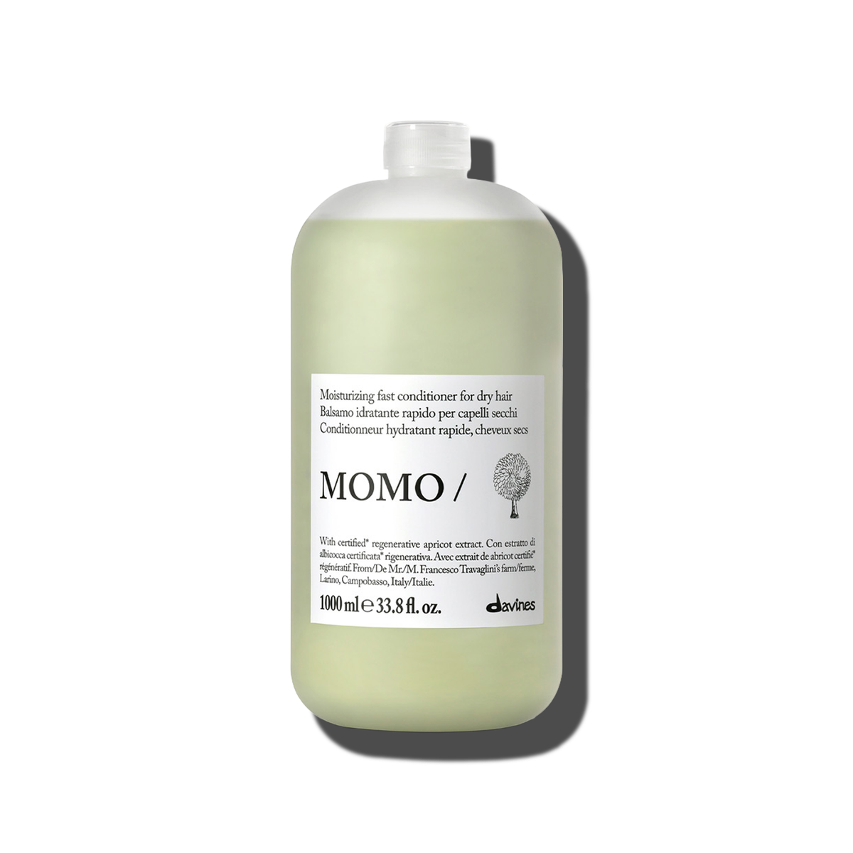 Momo Conditioner liter size - Davines hair care at Solvi Salon, Boise, Idaho