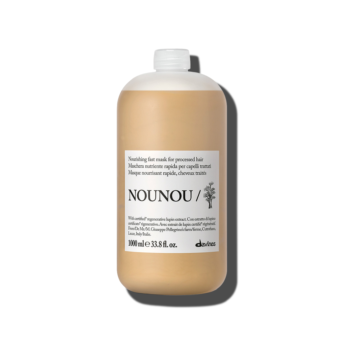 NouNou Hair Mask liter size - Davines hair care at Solvi Salon, Boise, Idaho