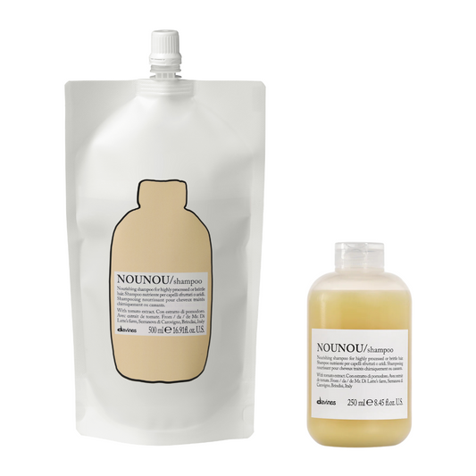 NouNou Shampoo Refill Set - Davines hair care at Solvi Salon, Boise, Idaho