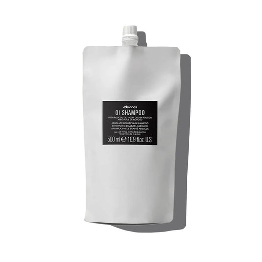 Oi Shampoo Refill Pouch - Davines hair care at Solvi Salon, Boise, Idaho