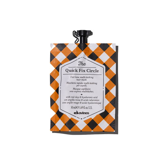 The Quick Fix Circle - Davines hair care at Solvi Salon, Boise, Idaho