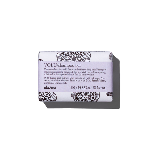 Volu Shampoo Bar - Davines hair care at Solvi Salon, Boise, Idaho